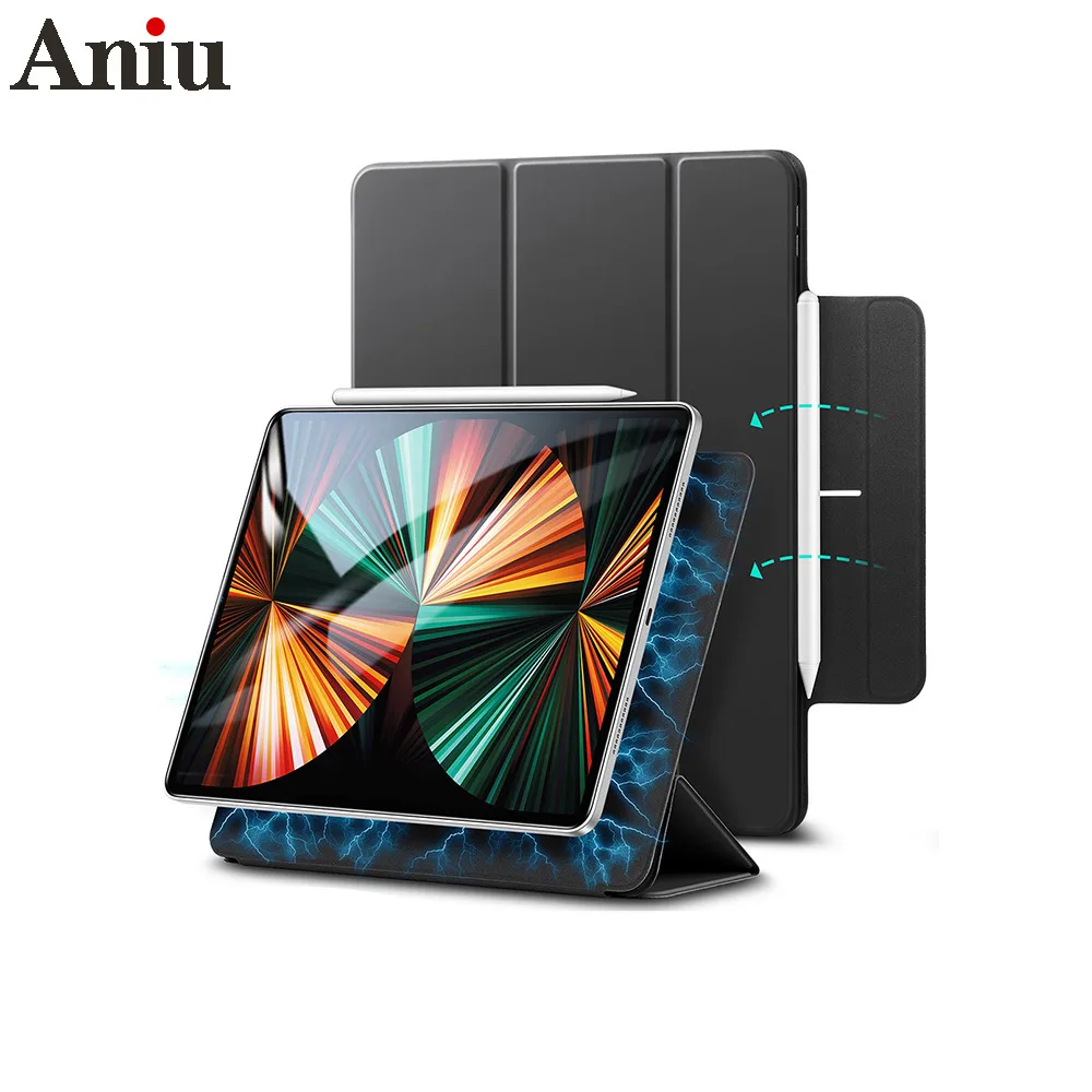 

for iPad mini 6 Case for iPad Pro 2021 Case 11 12.9 Magnetic for iPad Pro 11 2021 2020 mini 6 2021 Smart Case Cover Funda