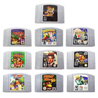 Глина боец скульптор вырезать видео игры Картридж консоль карта для Nintendo N64 ЕС PAL