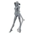 Figuras de accin de juguete de 13 см para hombre y mujer, figura Артикул мовиль де ПВХ, модель де маникки, boceto de arte