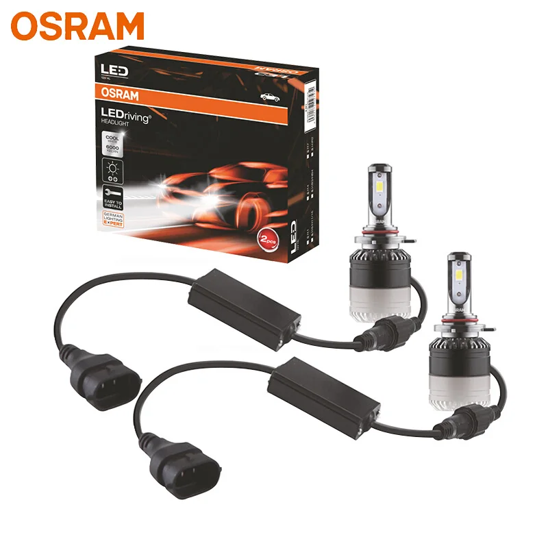OSRAM 9012 H1R2 светодиодные фары XLZ 25 Вт 6000K холодный белый светодиод Автомобильные