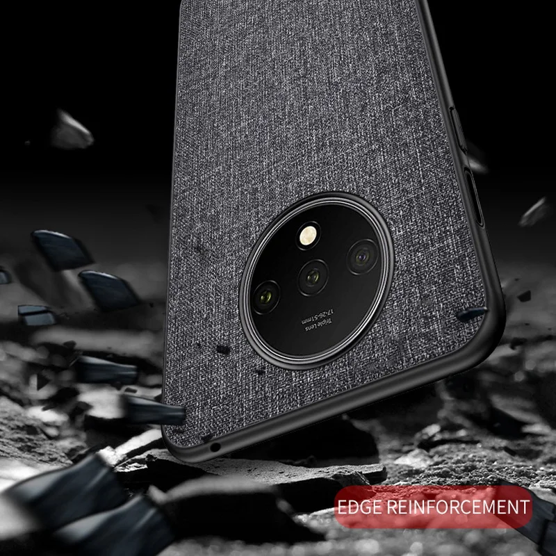 phone case for oneplus 7 8 pro 7t 6t 8t 6 9 nord slim fabric cloth soft bumper hard back skin cover coque for one plus 8 t funda free global shipping