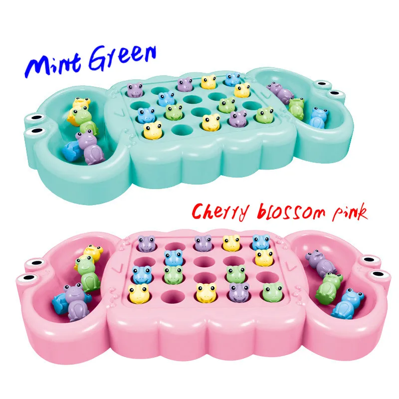 Горячая Распродажа Baby Catch Frog жадные бобы Раннее Обучение веселье головоломка