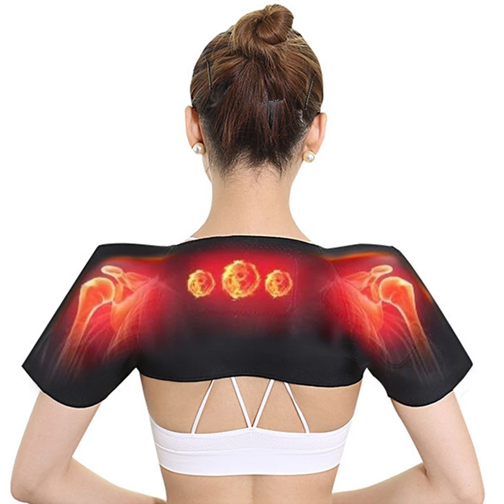 

Tourmaline Self-heating Unisex Heat Therapy Pad Shoulder Protector Support Body Muscle Pain Relief Health Care Heating Belt
