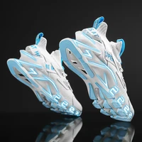 high quality men blade sports running shoes man shock absorption comfortable athletic training shoes male white sneakers