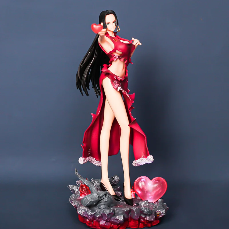 

35CM One Piece Naked Adult Anime Figures GK Boa Hancock Action Figure Model Sexy Girl Doll Figurines Hentai Statue Toys Figma