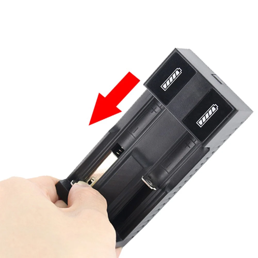Универсальное usb зарядное устройство для аккумулятора умное зарядное устройство ing для перезаряжаемой батареи li-ion AA AAA 18650 26650 14500 2 1 слот зарядное устройство