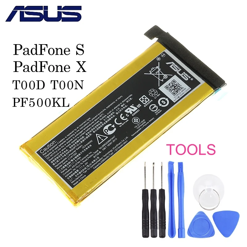ASUS 100% оригинальный C11P1322 2300 мАч Новый аккумулятор для Padfone S X T00D PF500KL T00N телефон