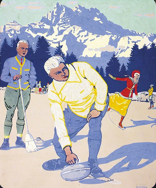 Швейцарский кантонский кантон путешествия Leysin искусственные картины на холсте