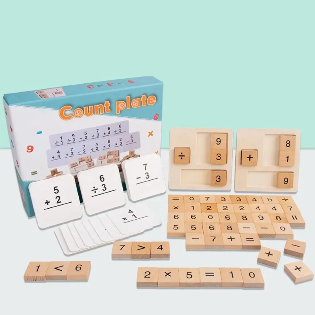 

Kids Mathematical Column Calculation Board Teaching Aid Students Educational Toy Calculate Game Toy Education Block