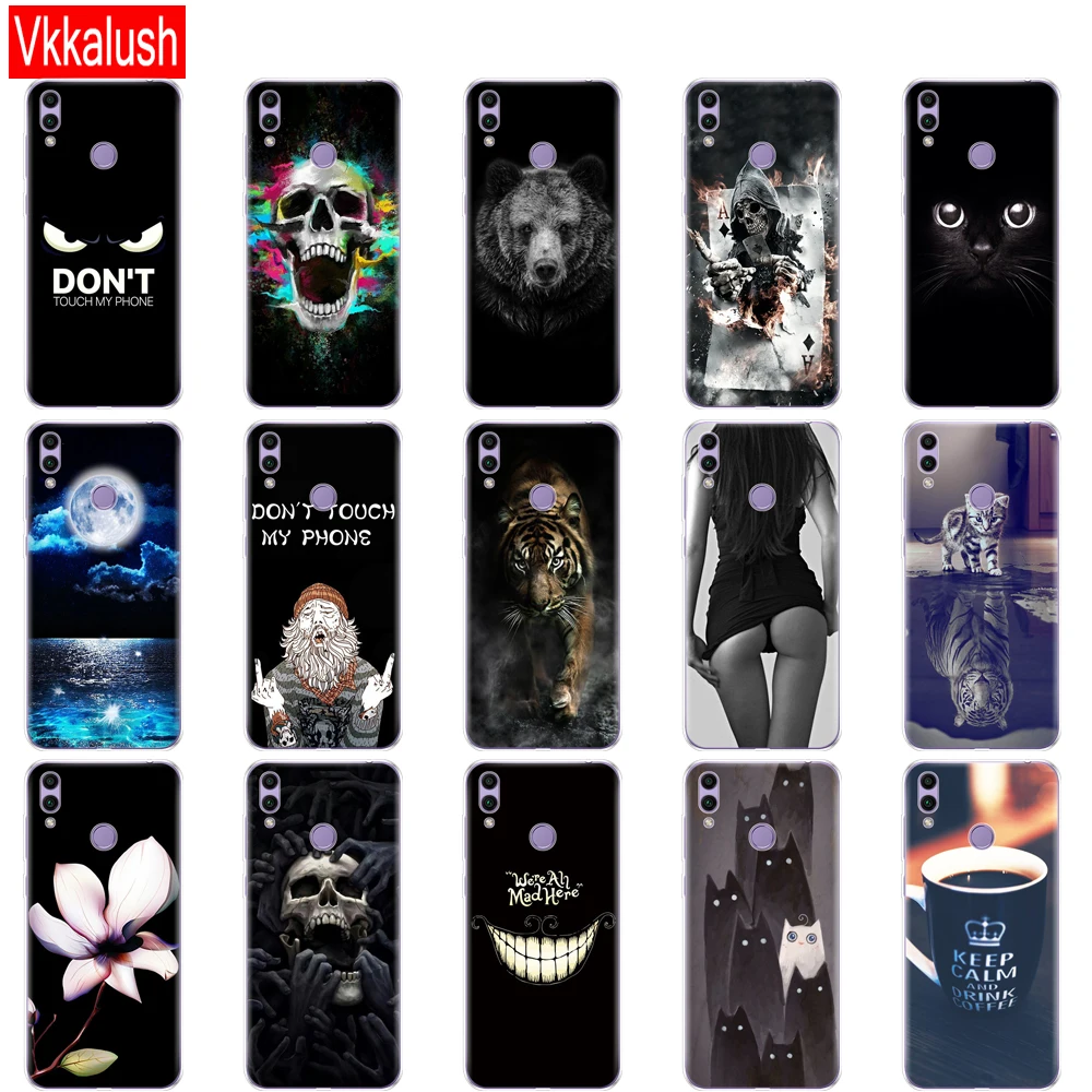 Silicon Soft TPU Back Case For Huawei Honor 8C 6.26'' Inch Protect Phone Cover 8c Shell Coque | Мобильные телефоны и