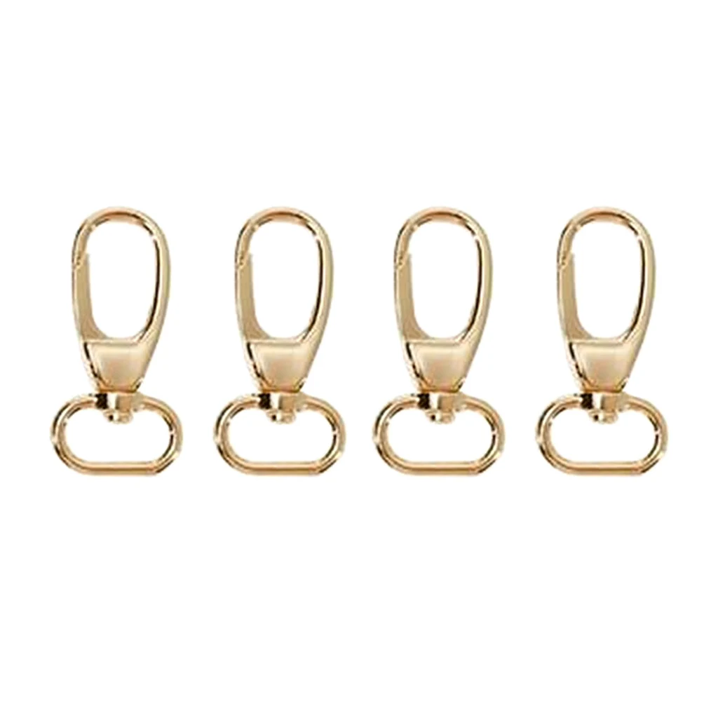 4 шт. классические Крючки пусковые кнопки поворотная застежка для кошелька зажим