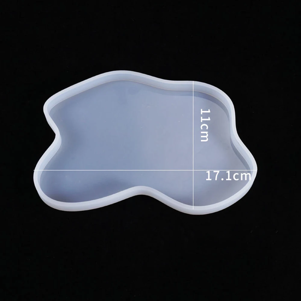 Асимметричная волна подставка из смолы литые формы силиконовая искусственная