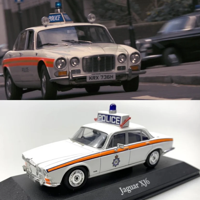 

IXO 1:43 Corgi Police XJ6 West Yorkshire Limited Collector Edition Resin Metal Diecast Model Toy Gift