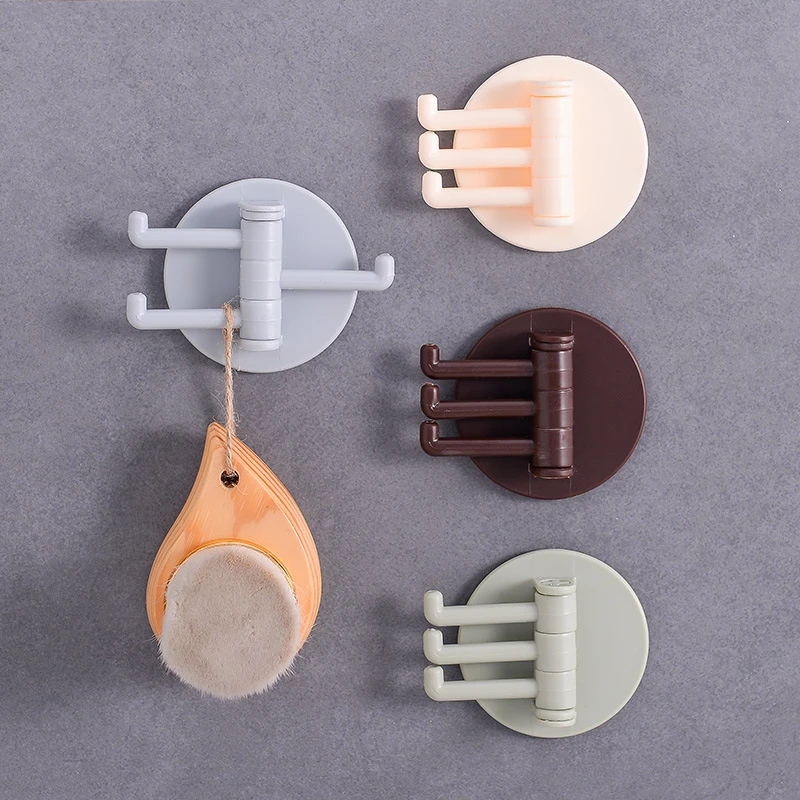 Adjustable Branch Strong Nail-Free Storage Holder Hook Multi-Purpose Kitchen Adhesive Hooks Waterproof | Дом и сад