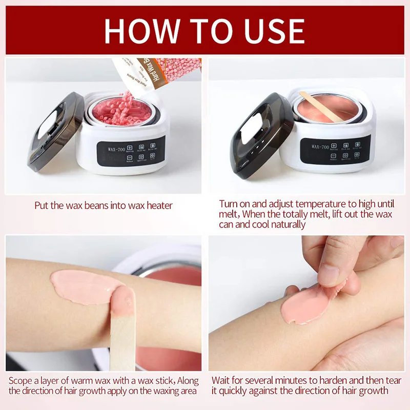 Восковая грелка для удаления волос комплект восковой депиляции
