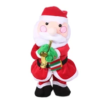 christmas electric toy blowing saxophone santa claus elk snowman sing twist toy ornaments decorate gifts