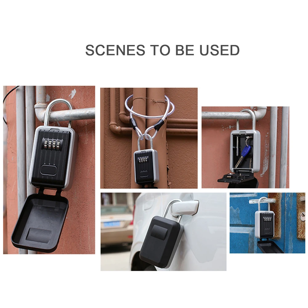 Чехол для хранения ключей с защитой от пыли 4 цифры | Безопасность и защита