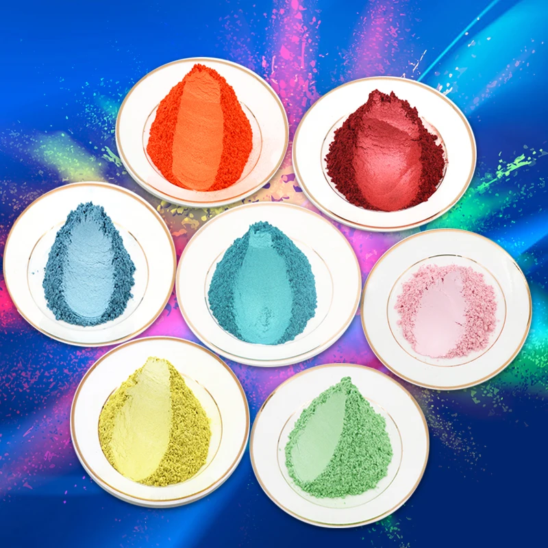 Слюда перламутр пигмент порошок DIY минеральная краска окрашивающий 10 г 50 Тип 461