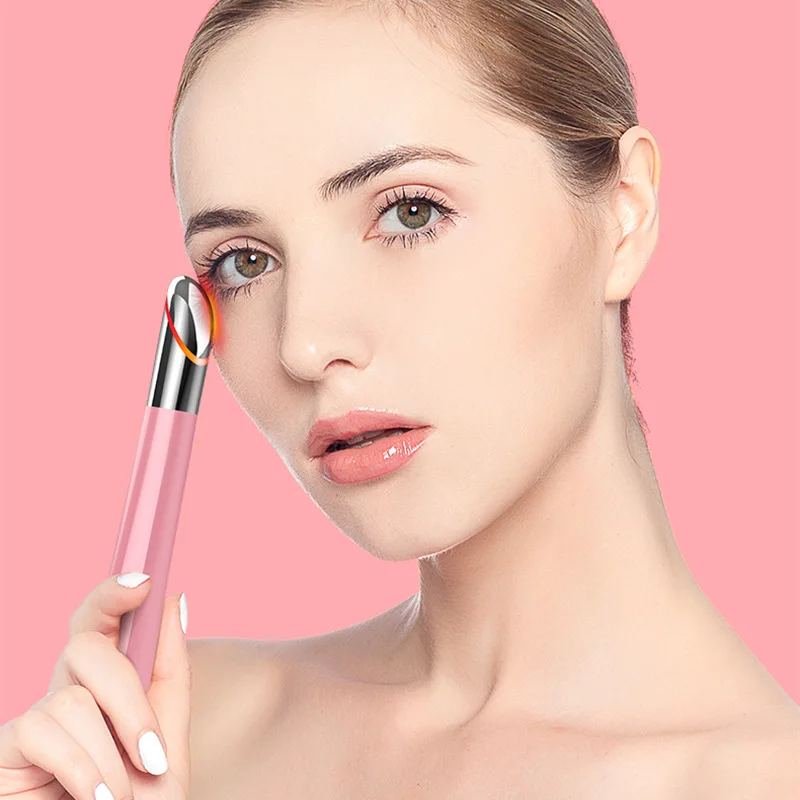 売る Ems-非対称フェイシャルマッサージャー,多機能,超圧縮,目の美しさのための目の下のシミを取り除きます