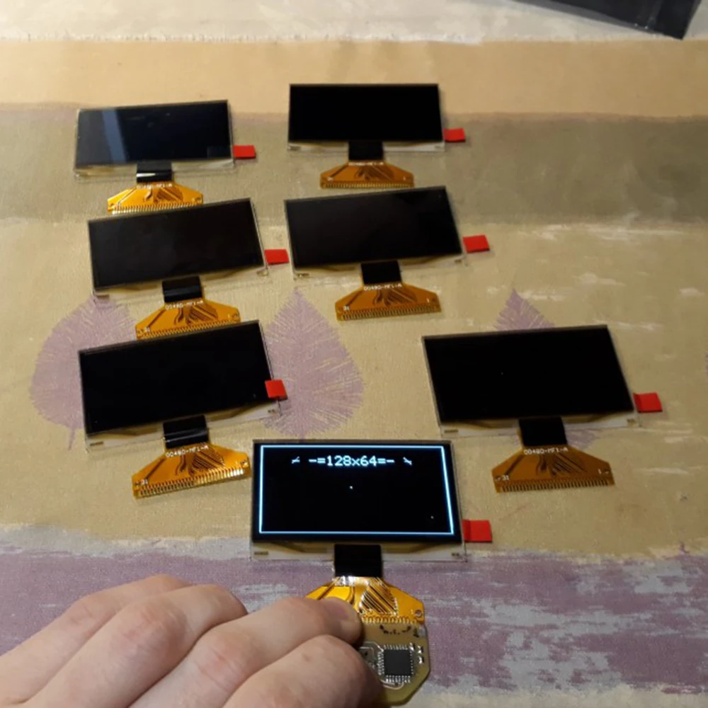 Разъем SSD1305 SSD1305Z промышленное качество оптовая продажа 2 42 дюймовый OLED дисплей 12864