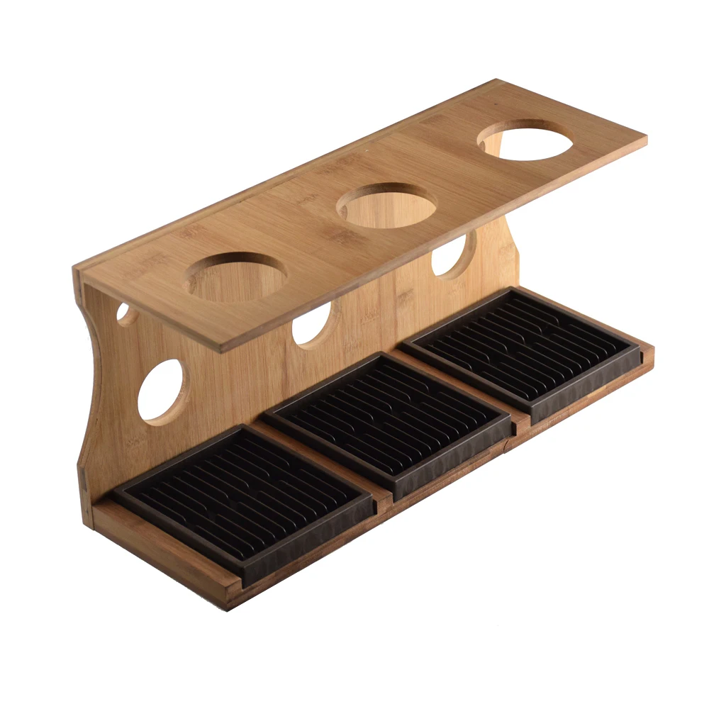 Бамбуковая подставка для пивоварения V60 стойка-держатель бариста | Дом и сад