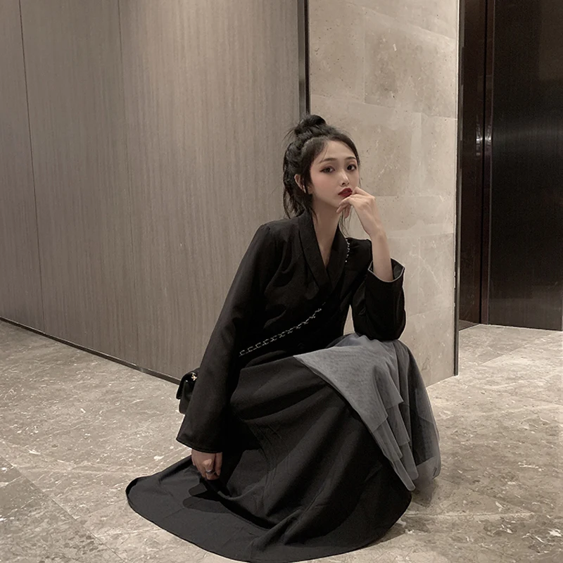 НОВЫЙ свободный клетчатый пиджак joker костюм из двух предметов однобортный в