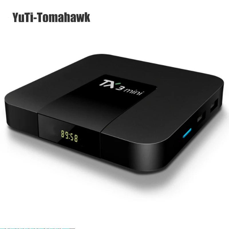 

TX3 Mini Smart TV Box Android 8.1 Nougat S905W Quad Core 1G/2G 8G/16G Kodi Media Player 4K HD TV Streamer Receiver Set-top Box