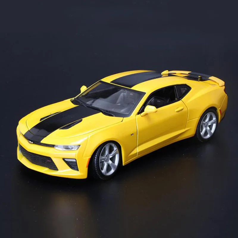 Модель гоночного полицейского автомобиля Chevrolet CAMARO масштаб 1/18 металлический