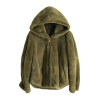 women real natural rex rabbit fur coat high quality 100 genuine rex rabbit fur chinchilla color winter jacket hooded c913 1