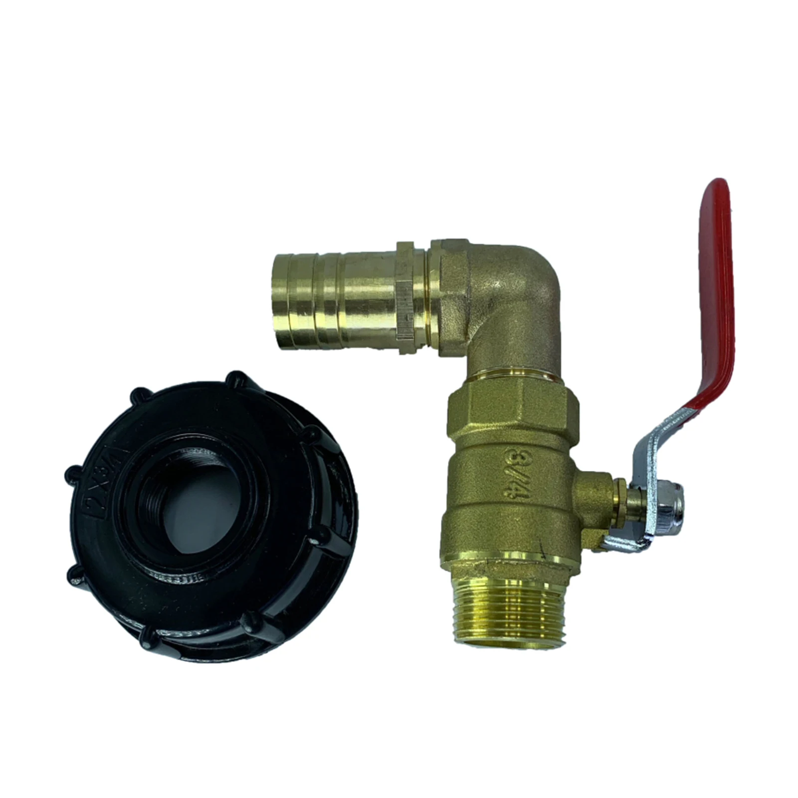 

Brass S60x6 IBC Tote Adapter with Tap Connector Joint Faucet Accessories