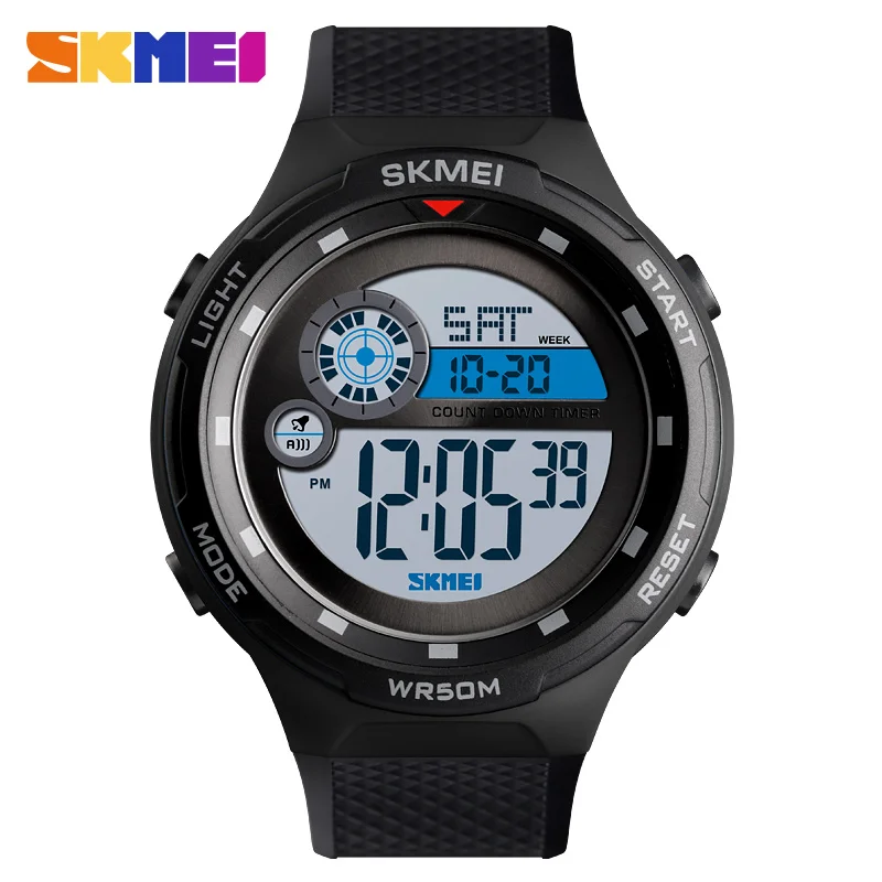 Часы наручные SKMEI Мужские Цифровые модные спортивные водонепроницаемые для