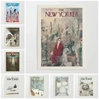 Домашнее украшение, настенные художественные принты, картины, модульная Обложка журнала, Постер, портретная картина, Картина на холсте для гостиной