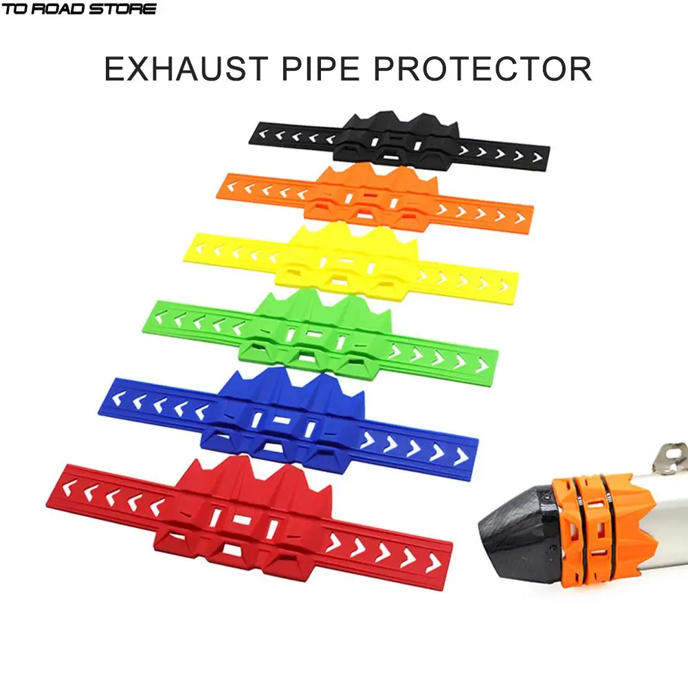 

Motorcycle Exhaust Muffler Pipe Protector Shield Cover Protector For Universal fits Most of off Road Dirt Pit Bike Motorcross
