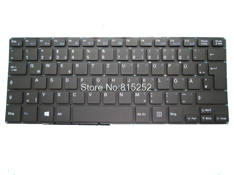 

Laptop Keyboard For MEDION AKOYA E2216T E2216 T MD99940 MD60900 30023133 30021333 30022319 30023128 German GR Black