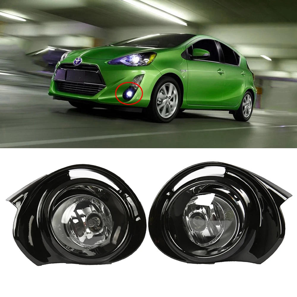 Противотуманный фонарь Magic ColorM в сборе для Toyota PriusC/Aqua 2015 2017 галогеновый