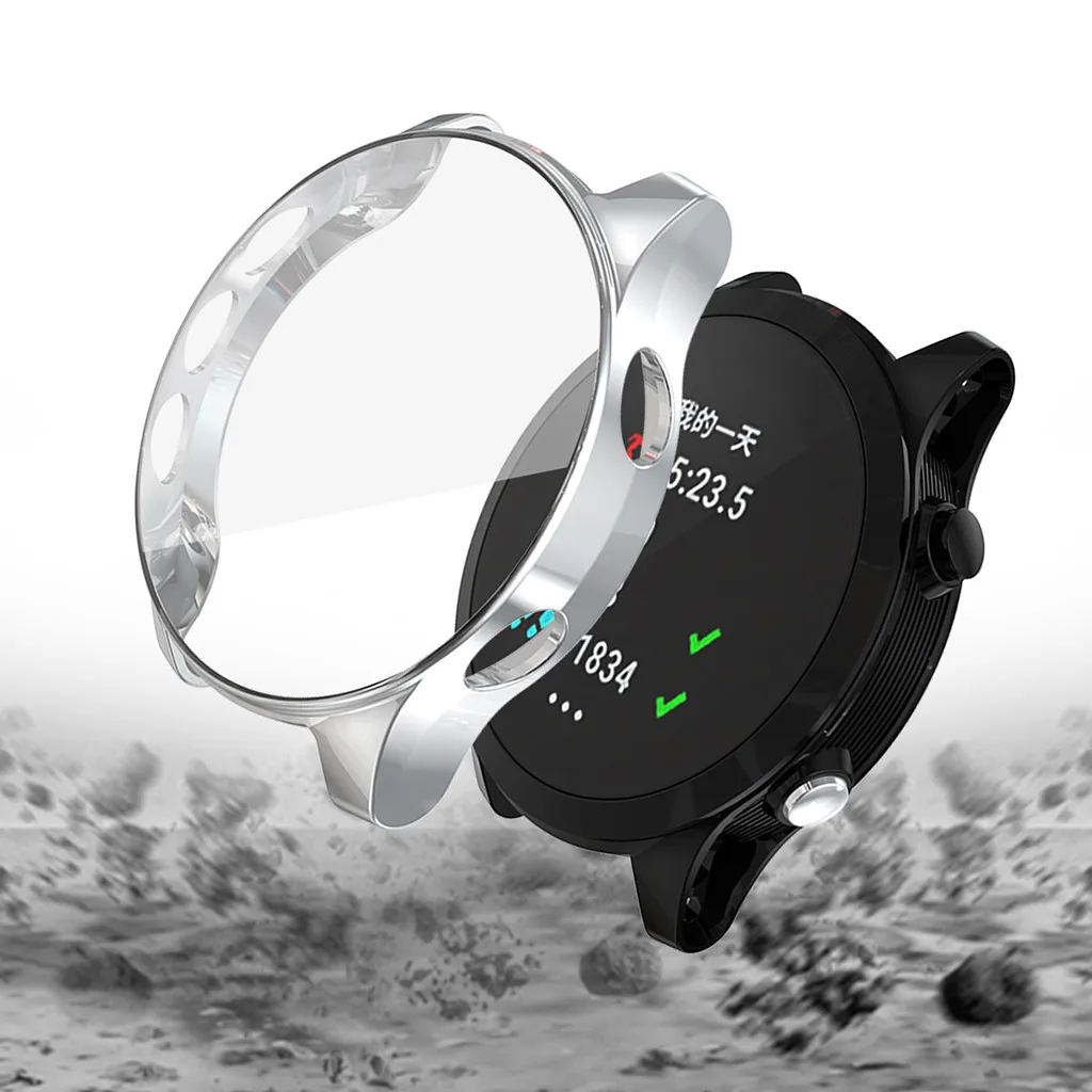 Защитный чехол для экрана Garmin Forerunner 935 945, мягкий ТПУ, ультратонкий HD прозрачный чехол, умные часы, противоударный корпус