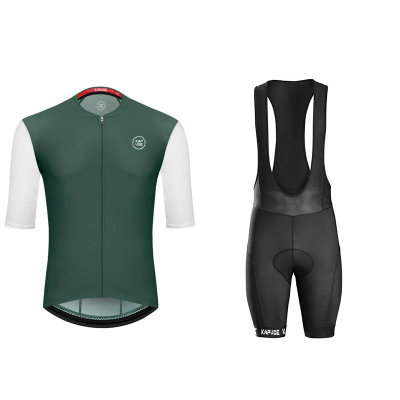 Командный велокостюм Kapvoe с высокой эластичностью Дышащий тканевый комплект из