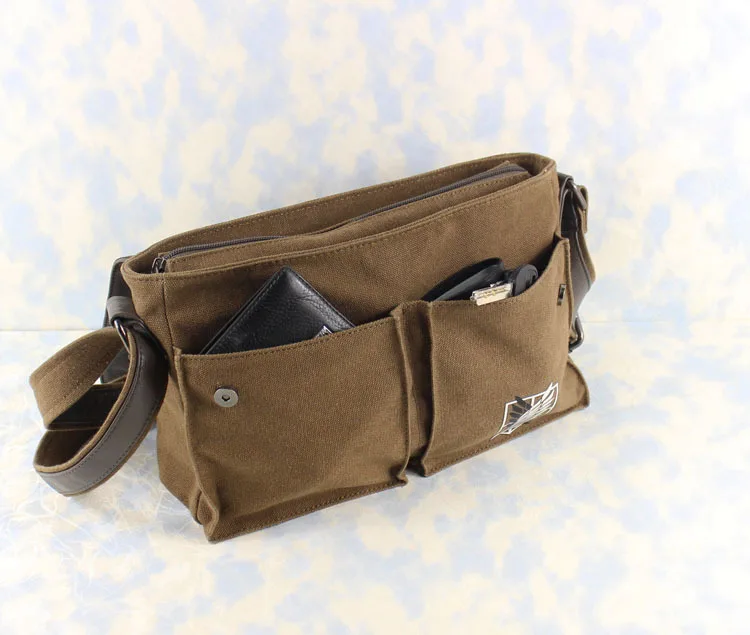 Сумка-мессенджер из натуральной кожи 30 х22 см | Тематическая одежда и униформа