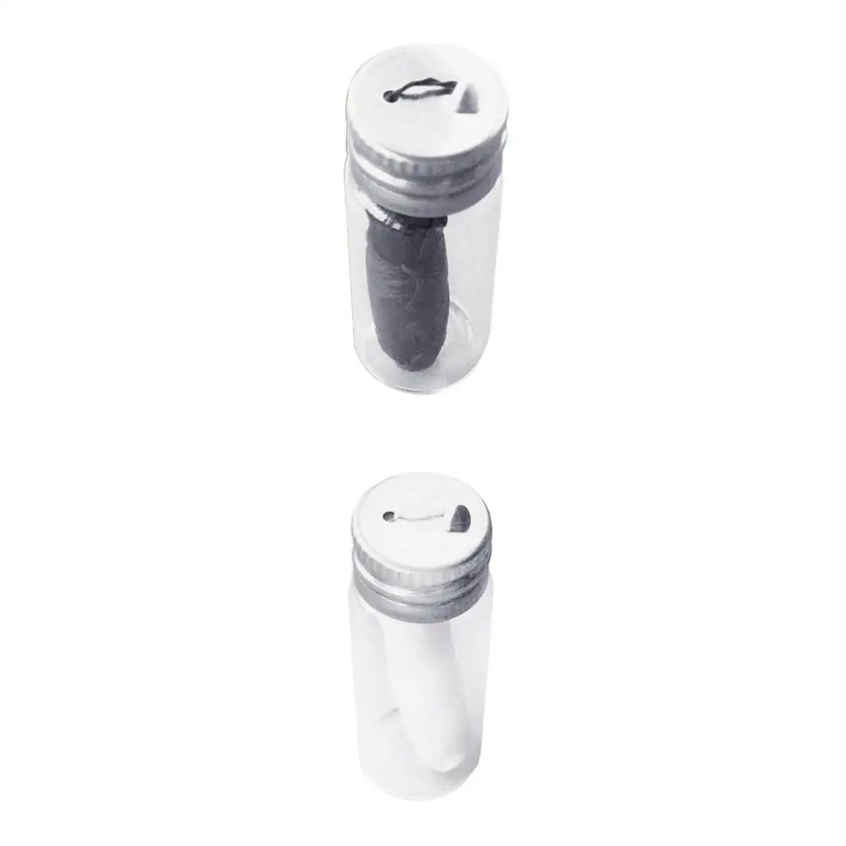 

2 Pieces 30m Eco Bamboo Charcoal Floss Biodegradable Toothpicks