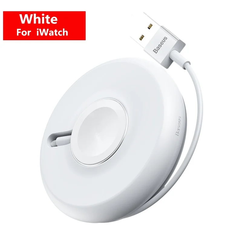 Baseus 3 в 1 Qi Беспроводное зарядное устройство для Airpods Apple Watch 4 3 2 1 iWatch быстрая Беспроводная зарядная площадка для iPhone 11 Pro Xs Max X - Цвет: White for iWatch