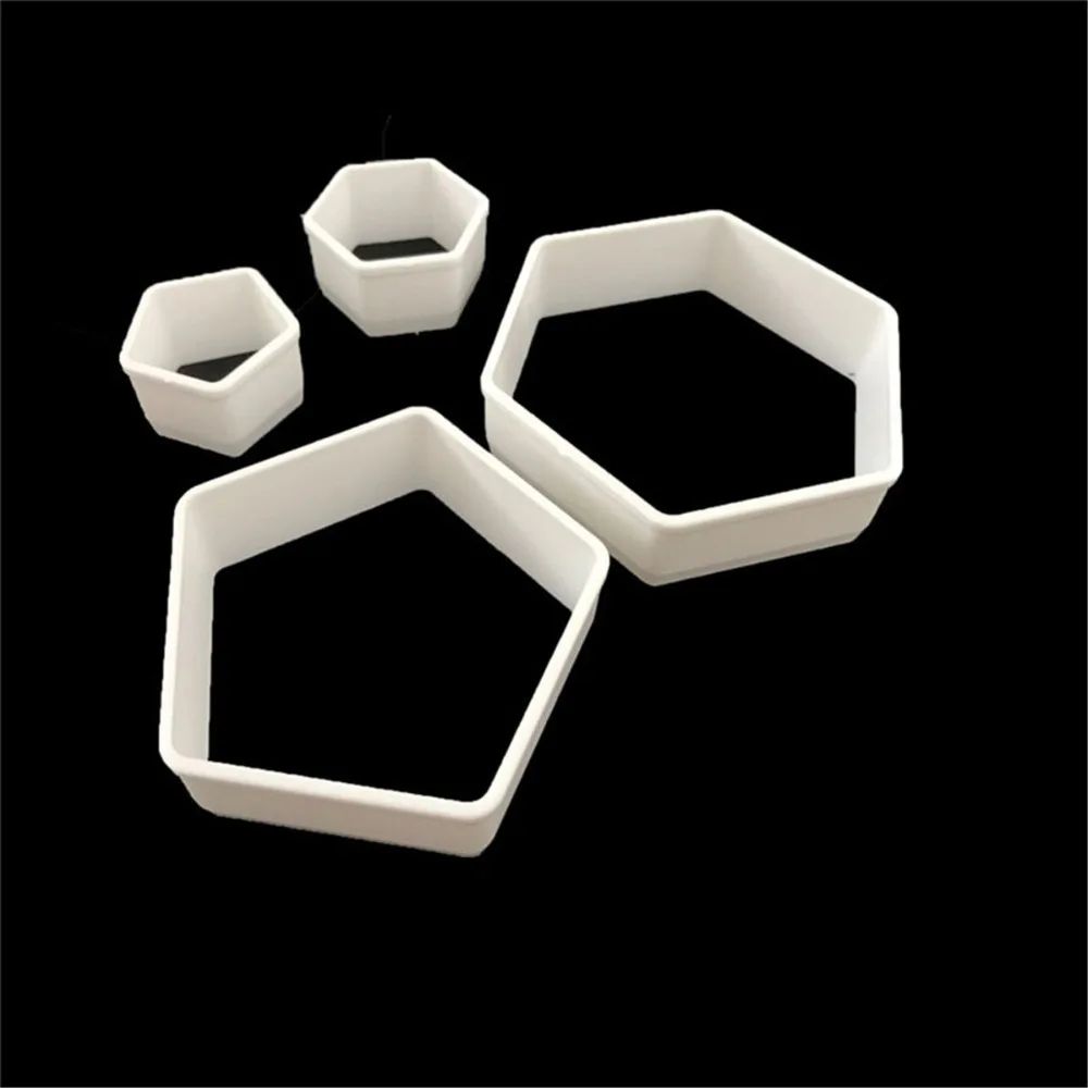 4 шт./компл. форма для футбольного мяча Пластиковая помадки торта инструменты