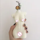 Форма для искусства тела и свечи, симпатичная Женская силиконовая форма для духов и свечей, форма для ароматерапии, рукоделие, 3D украшение для стола