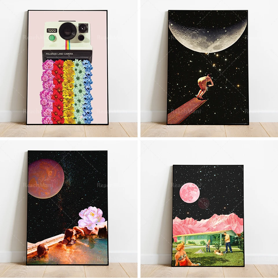 

Inner Child, Vintage Cosmic collage, Digital art