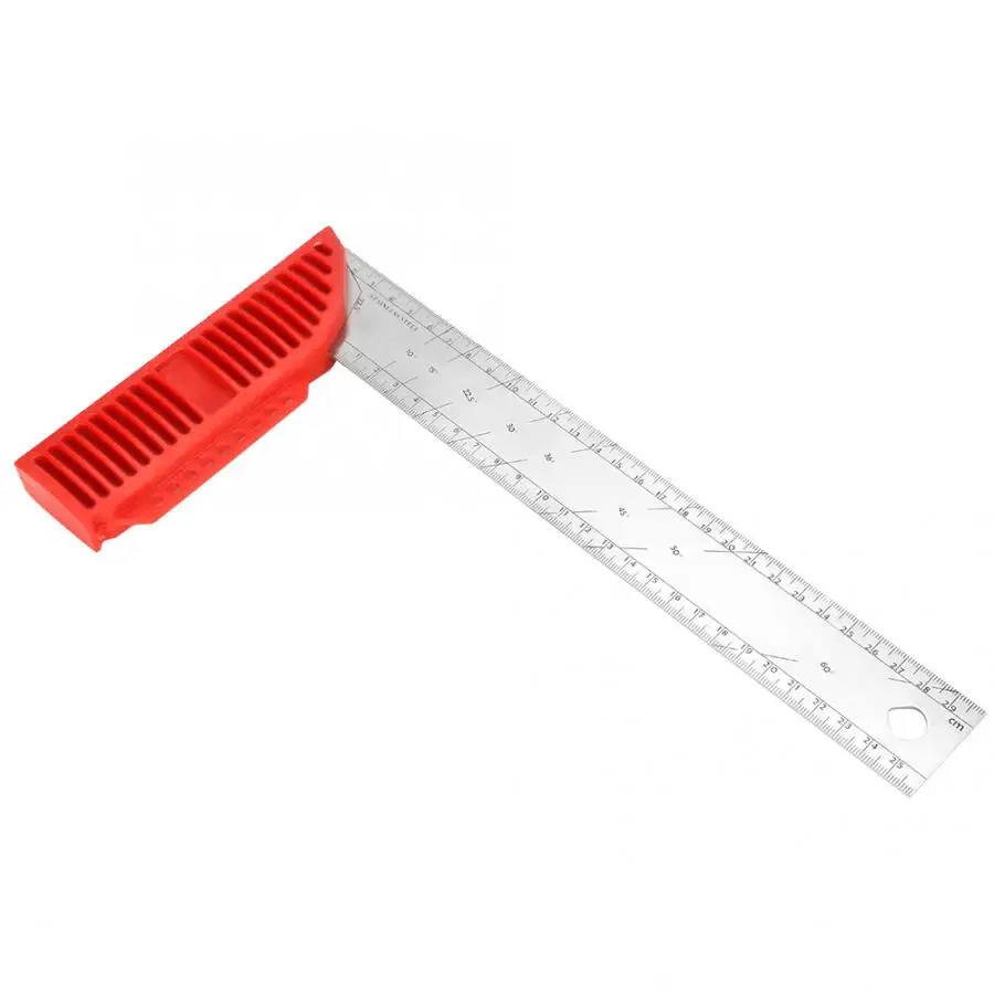 Right Angle Ruler Esquadro 30cm Stainless Steel 90 Degrees | Инструменты