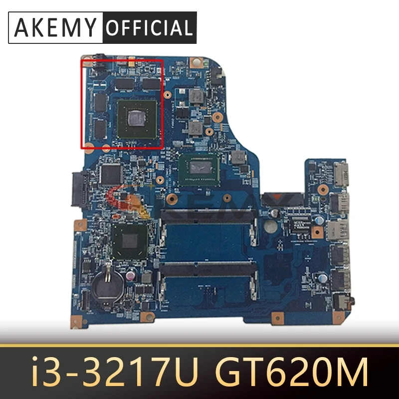 

Akemy 11309-2 48.4TU05.021 motherboard for ACER V5-471 V5-571 Laptop motherboard CPU i3 3217U GT620M DDR3 Test OK Mainboard