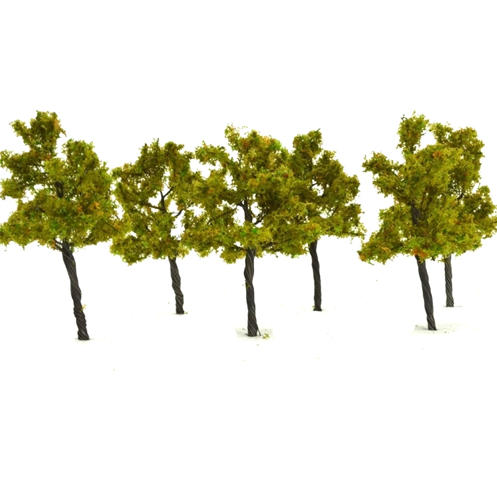 Модель дерева из проволоки игрушечная железная дорога Зеленое Дерево Игрушка