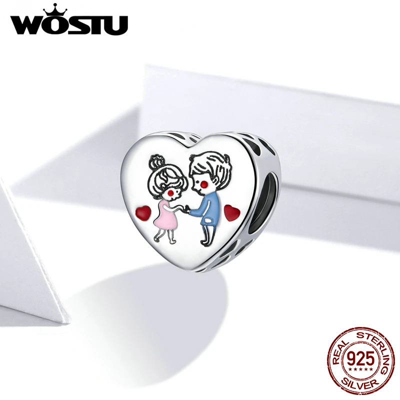 

Женский браслет из серебра 925 пробы, в виде сердца