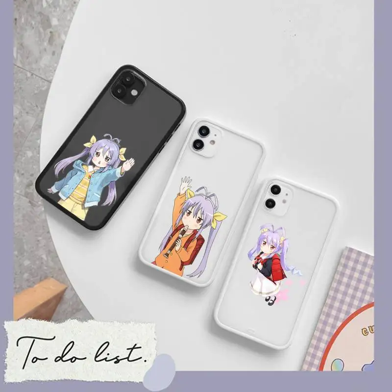 

Non Non Biyori Japan anime Phone Case matte transparent For iphone 7 8 11 12 plus mini x xs xr pro max cover