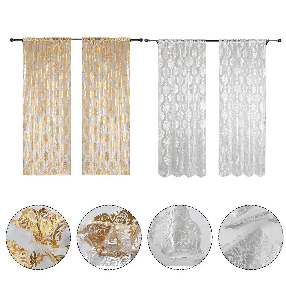 1 шт. 100*200 см окна само Шторы полупрозрачный с алюминиевой фольгой для печати