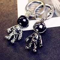creative astronaut keychain simple personality lovers net red stereo astronaut car keychain bag pendant exquisite gift
